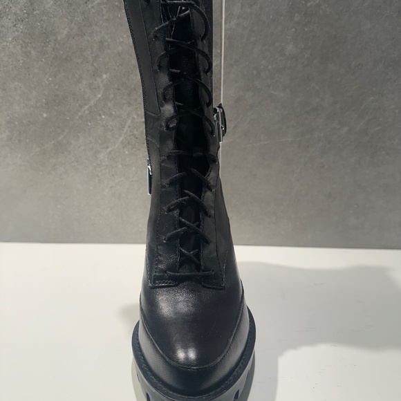 Charles David Gimmick Combat Boot Sz 7.5 - Picture 4 of 6